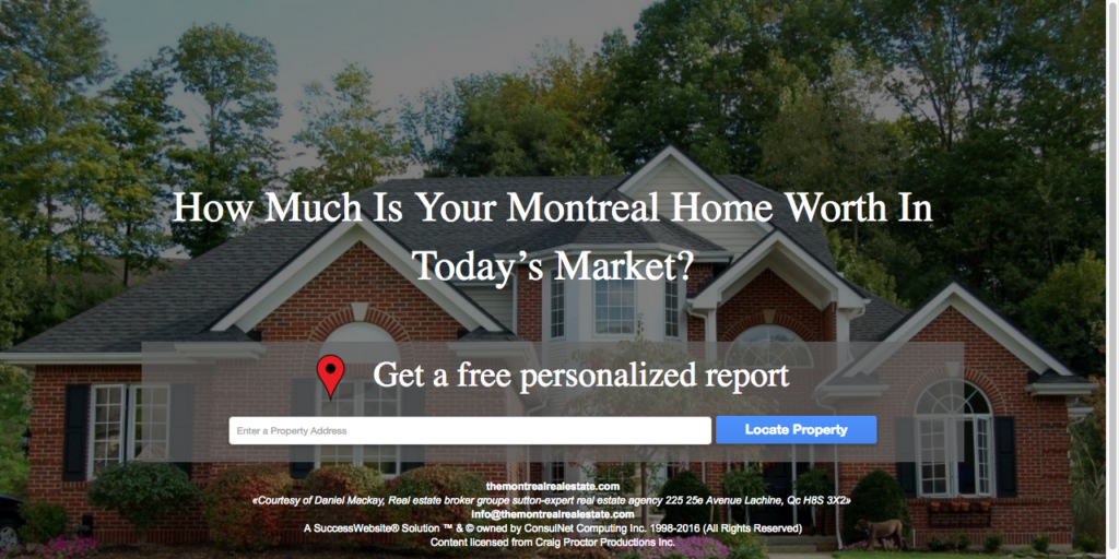 Montreal Home Evaluation